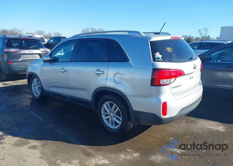 2014 Kia Sorento Lx из США, поврежденный, VIN 5XYKT4A72EG521953